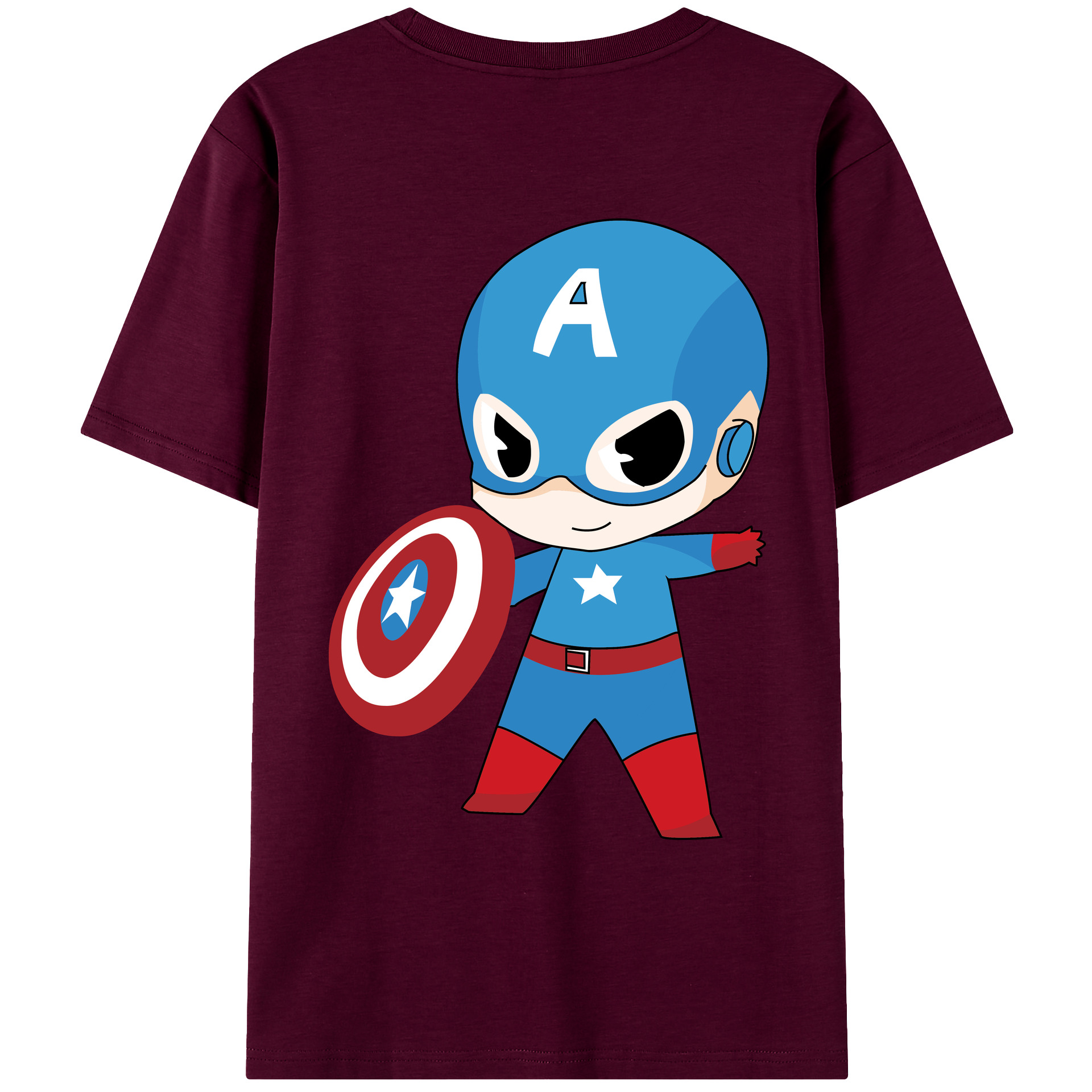 （画像用） アベンジャーズ The Avengers レディース半袖Tシャツ(バックプリント)